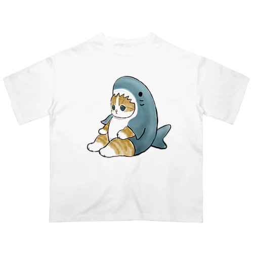 サメにゃん オーバーサイズTシャツ