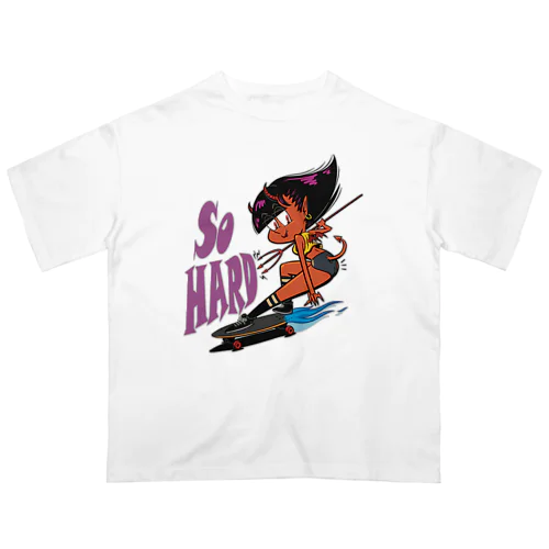 “So HARD” オーバーサイズTシャツ