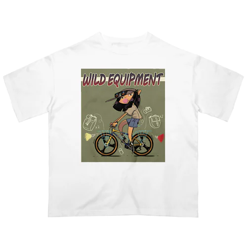 "WILD EQUIPMENT” オーバーサイズTシャツ