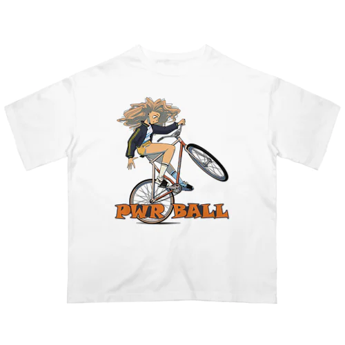 "PWR BALL" オーバーサイズTシャツ