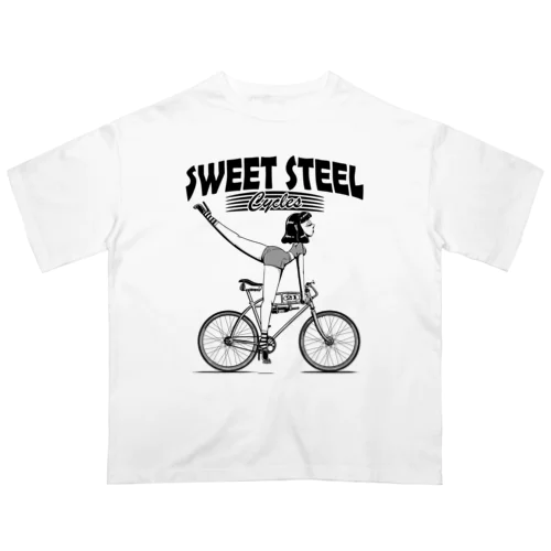 "SWEET STEEL Cycles" #1 オーバーサイズTシャツ