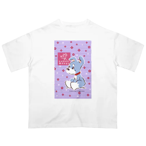 おすわりマオちゃん_ウエア オーバーサイズTシャツ