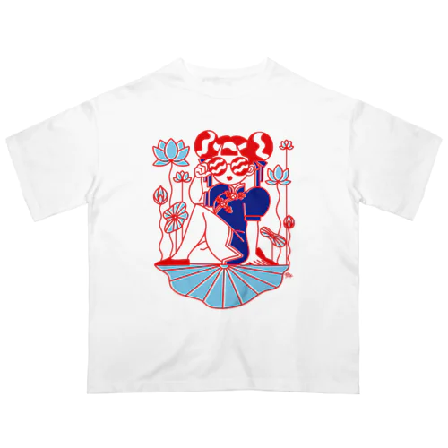 LOTUS CHINA GIRL No.2 Oversized T-Shirt