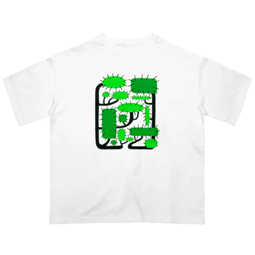 ともにいきるうえき オーバーサイズTシャツ