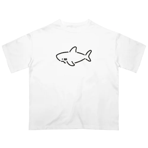 わりとシンプルなサメ2021 オーバーサイズTシャツ