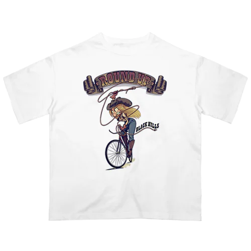 ”ROUND UP” オーバーサイズTシャツ