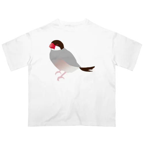 ノーマル文鳥さん オーバーサイズTシャツ