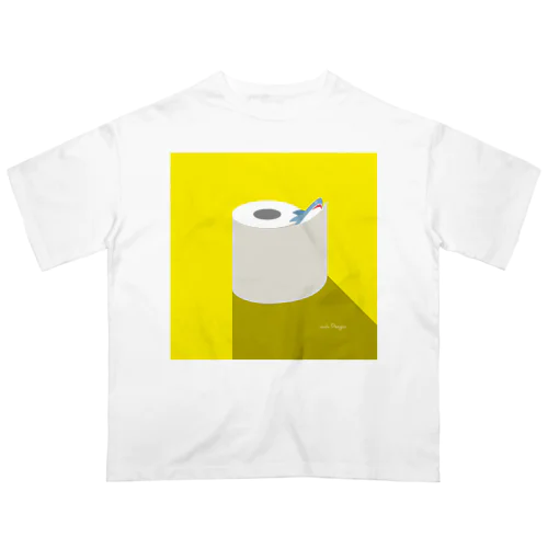 昼のSAME Paper オーバーサイズTシャツ