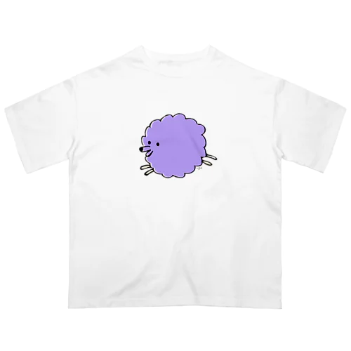 Inuuu - fluffy dog Oversized T-Shirt