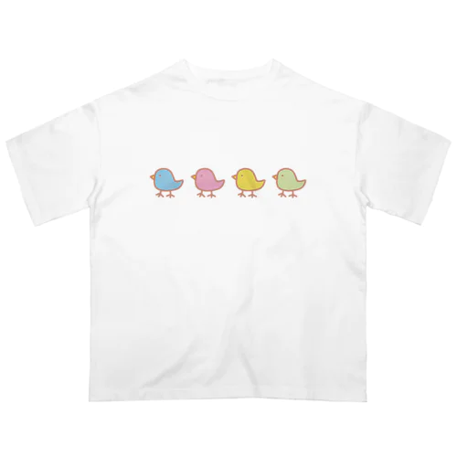 色とりどり オーバーサイズTシャツ