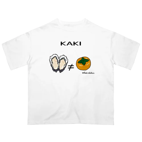 KAKI オーバーサイズTシャツ