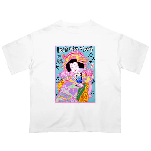 八ッ橋さん休憩中 Oversized T-Shirt