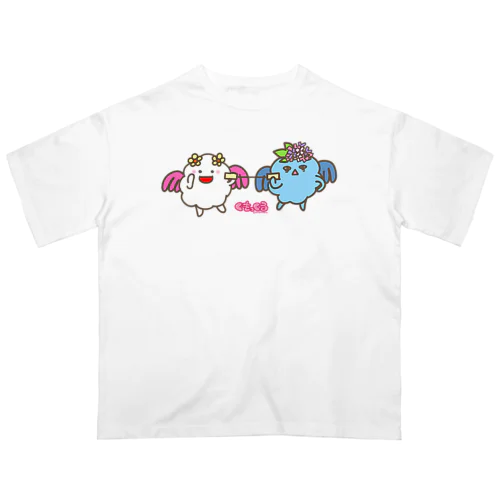 くもっくるとあまぐもっくる Oversized T-Shirt