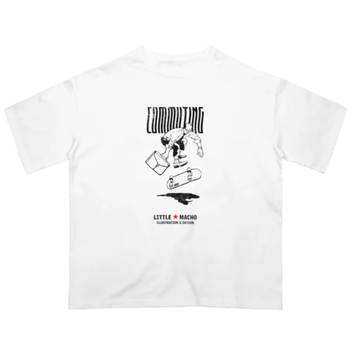 スケボー通勤 2021 Oversized T-Shirt