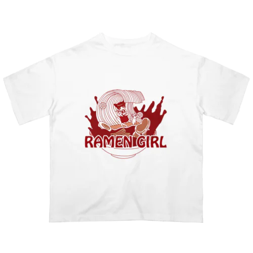 RAMEN GIRL オーバーサイズTシャツ