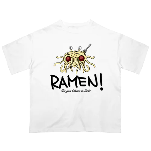 スパモン神 Oversized T-Shirt