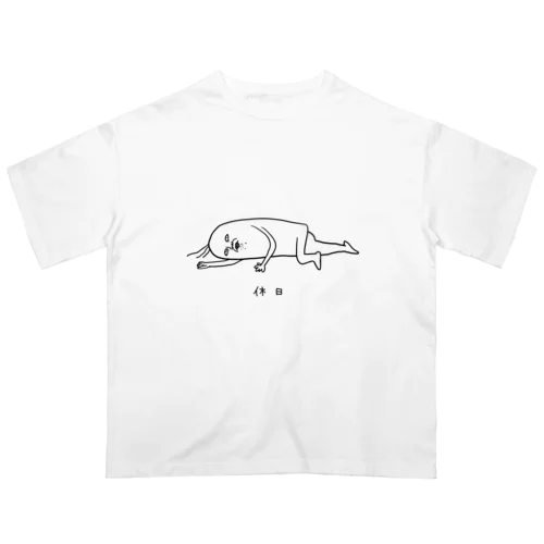 休日のおぢさん オーバーサイズTシャツ