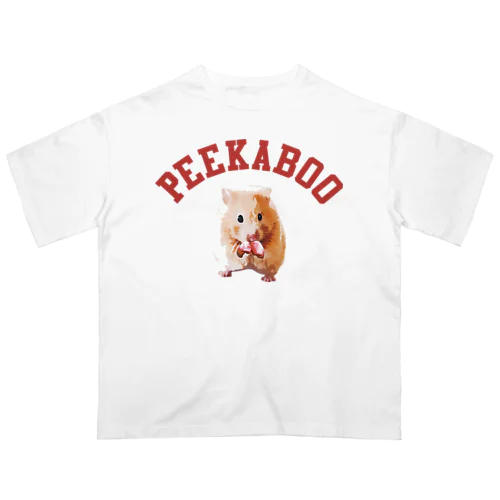 PEEKABOO HAMSTER Oversized T-Shirt