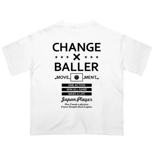 CHANGE×BALLER オーバーサイズTシャツ