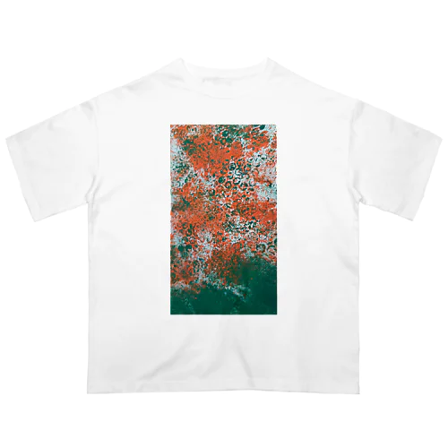 紅葉モダン Oversized T-Shirt