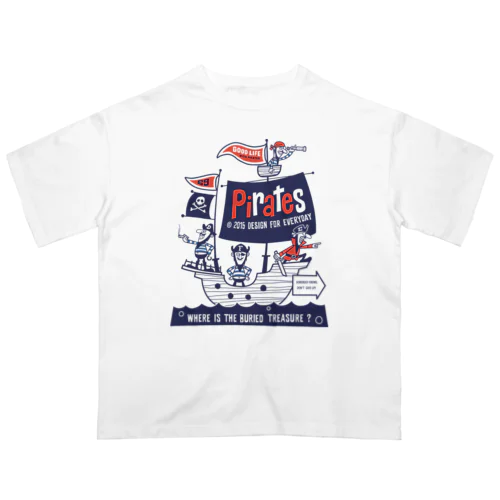 海賊船 オーバーサイズTシャツ