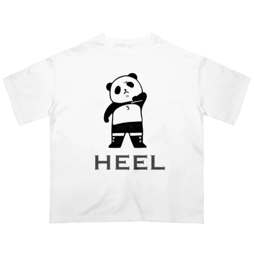 パンダプロレス ヒールレスラー オーバーサイズTシャツ