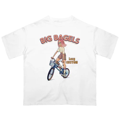"big bagels" オーバーサイズTシャツ