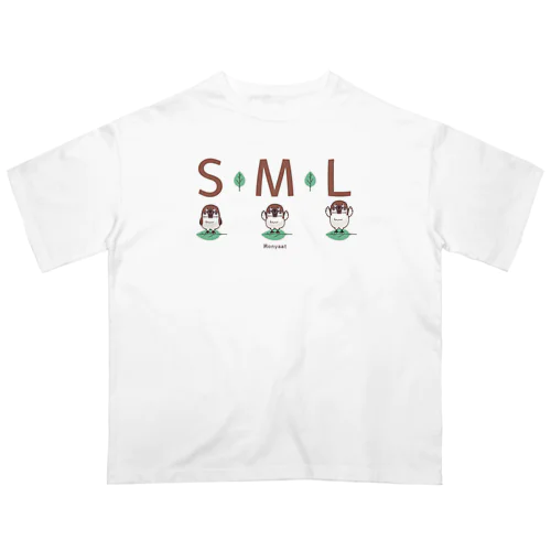 スズメがちゅん SMLTシャツ オーバーサイズTシャツ