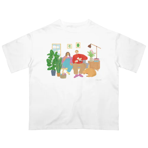 暮らしを楽しむ Oversized T-Shirt