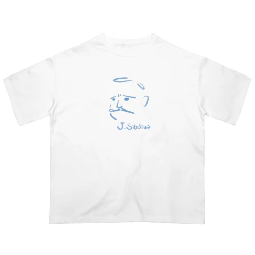 シベリウス　J.Sibelius Oversized T-Shirt