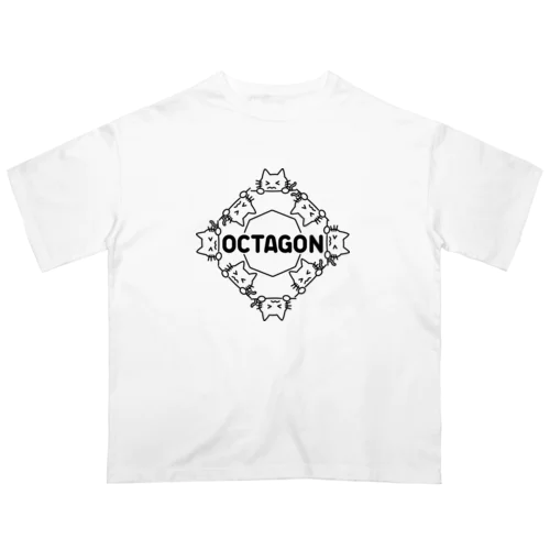 OCTAGON CAT Oversized T-Shirt