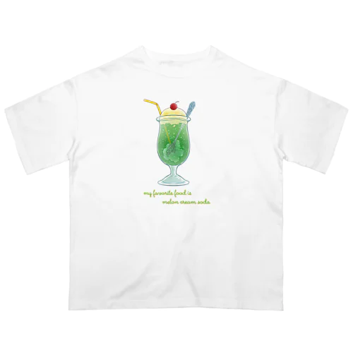 メロンクリームソーダ オーバーサイズTシャツ