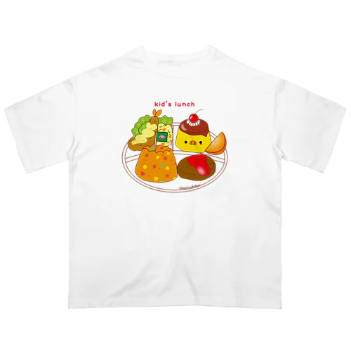 お子様ランチ オーバーサイズTシャツ