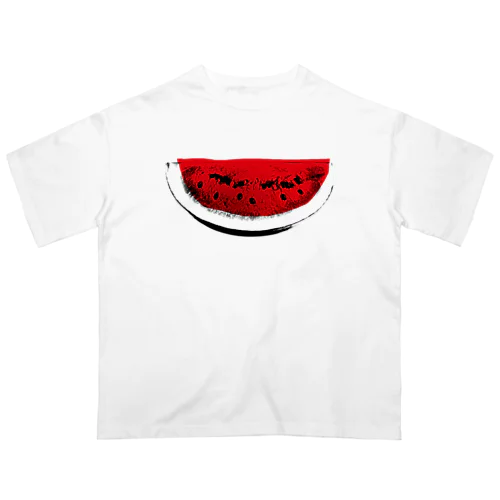 すいか -watermelon- 切 Oversized T-Shirt