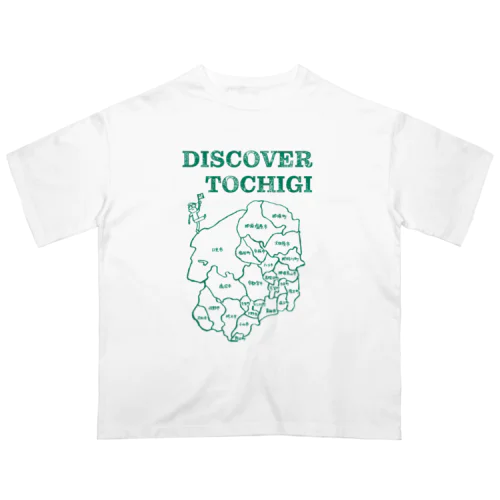 DISCOVER TOCHIGIグッズ第2弾 Oversized T-Shirt