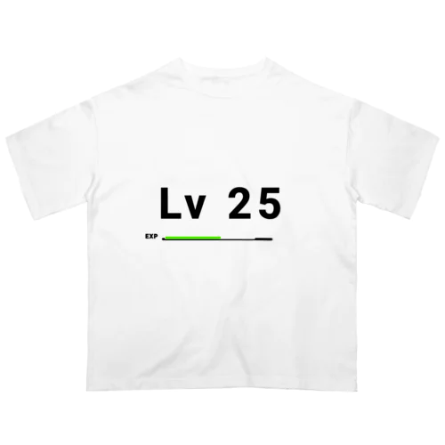 レベル25 オーバーサイズTシャツ