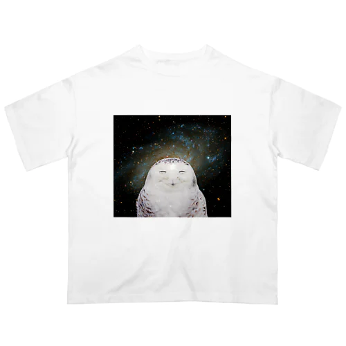 宇宙梟 オーバーサイズTシャツ