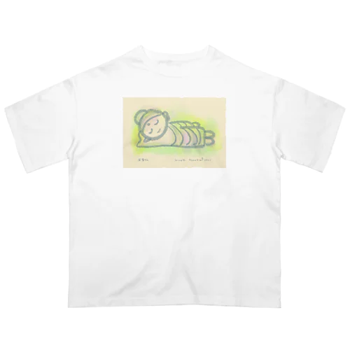 ゆる仏画「涅槃仏」 Oversized T-Shirt