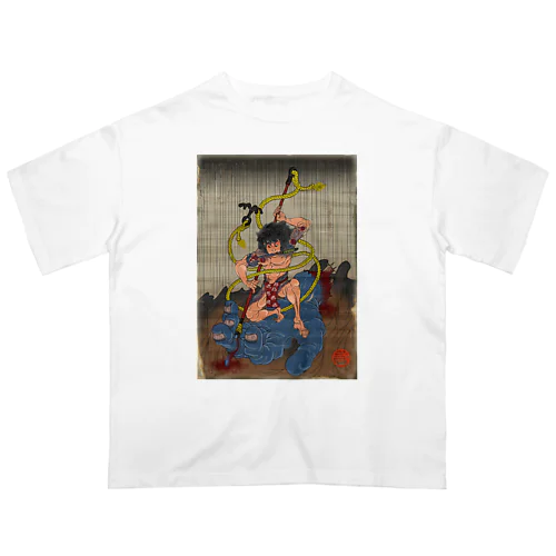 "武者絵" 3-#1 オーバーサイズTシャツ