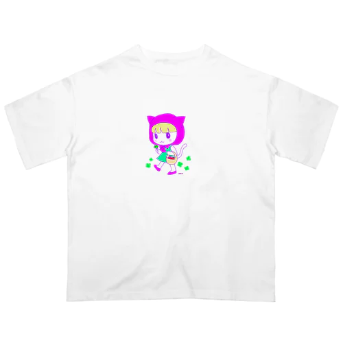 ねこずきんちゃん オーバーサイズTシャツ