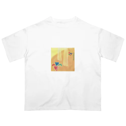 天国の花 Oversized T-Shirt