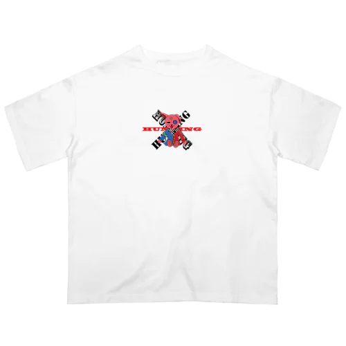 ハンティングちゃん Oversized T-Shirt