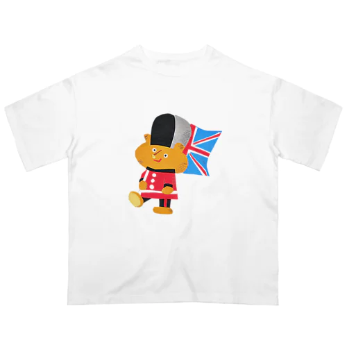 テディベアの近衛兵さん(イギリス) Oversized T-Shirt