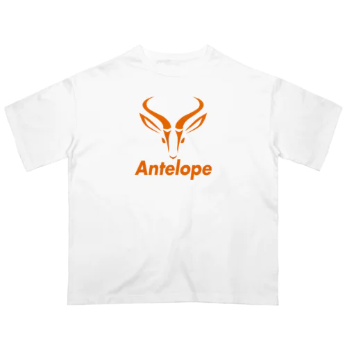 Antelope ロゴ オーバーサイズTシャツ