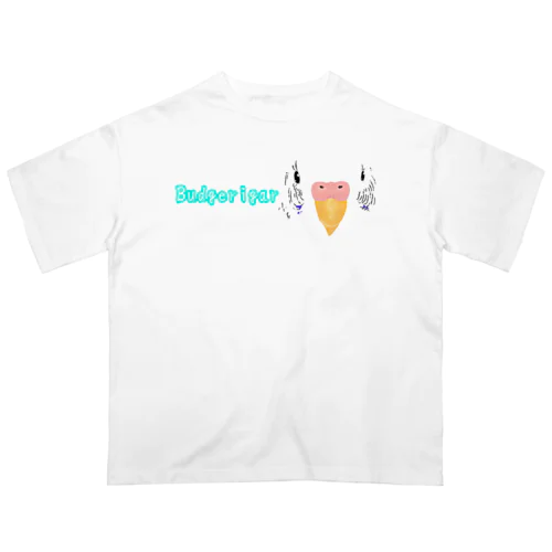 Budgerigar～セキセイインコ～ オーバーサイズTシャツ