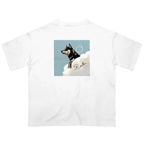 柴犬ROKU【天使】 Oversized T-Shirt