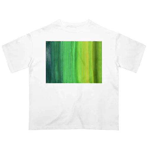 Your green オーバーサイズTシャツ