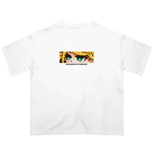 AMIKO（pixelart）【にれなみゆうデザイン】 オーバーサイズTシャツ