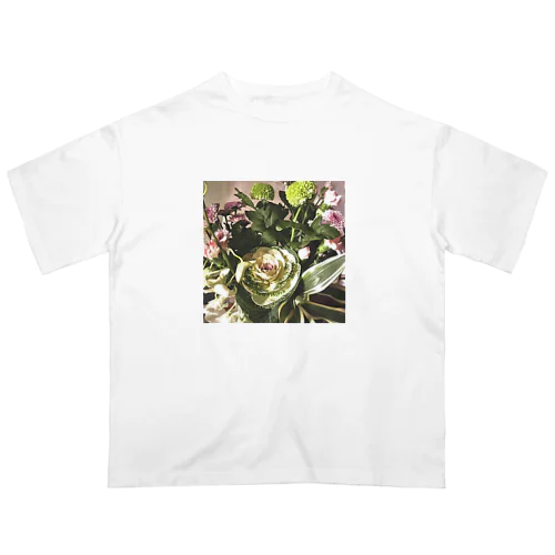 葉牡丹 / The flowering kale Oversized T-Shirt