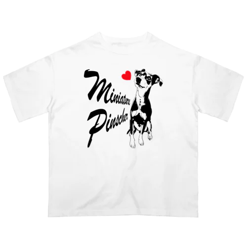 ミニピンLOVE♪ オーバーサイズTシャツ